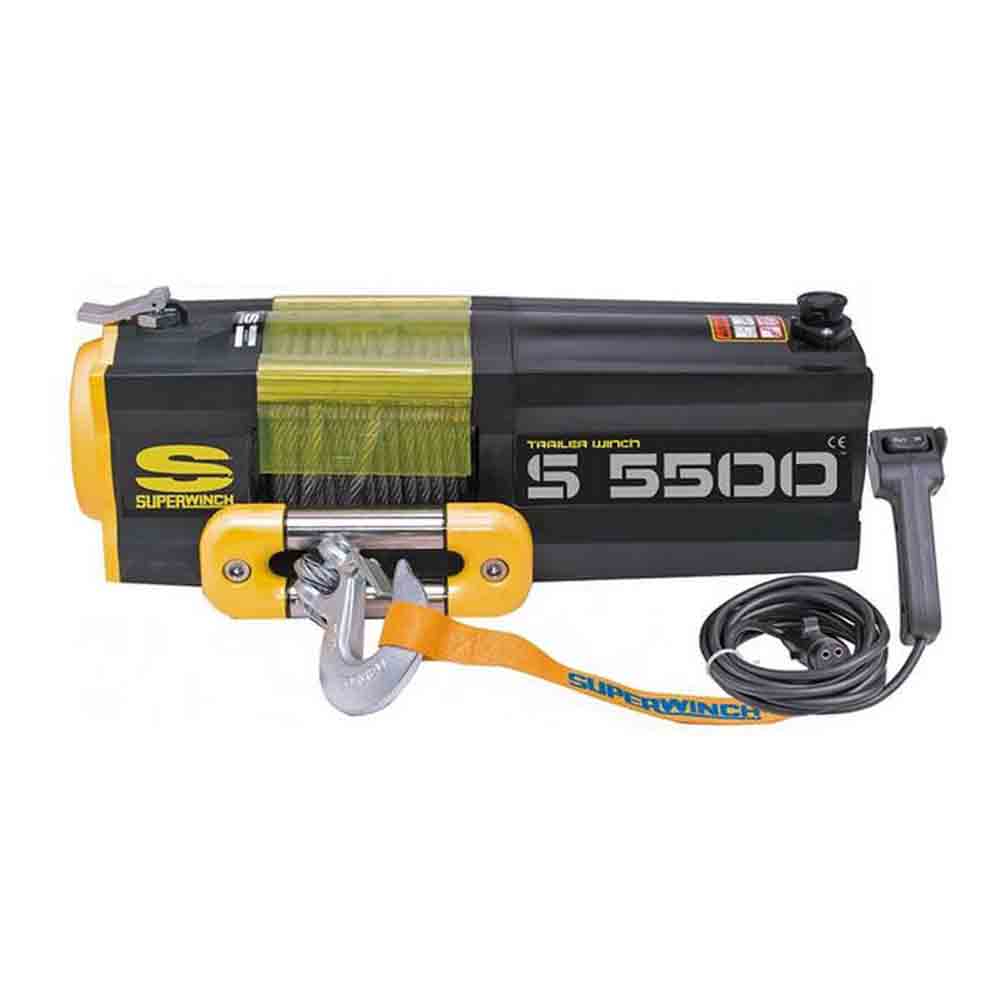 Superwinch S5500 S Series Electric Power Wire Rope Trailer Winch