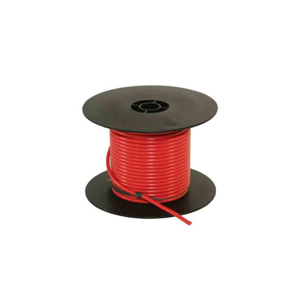 10 Gauge, 100 FT Red Wire