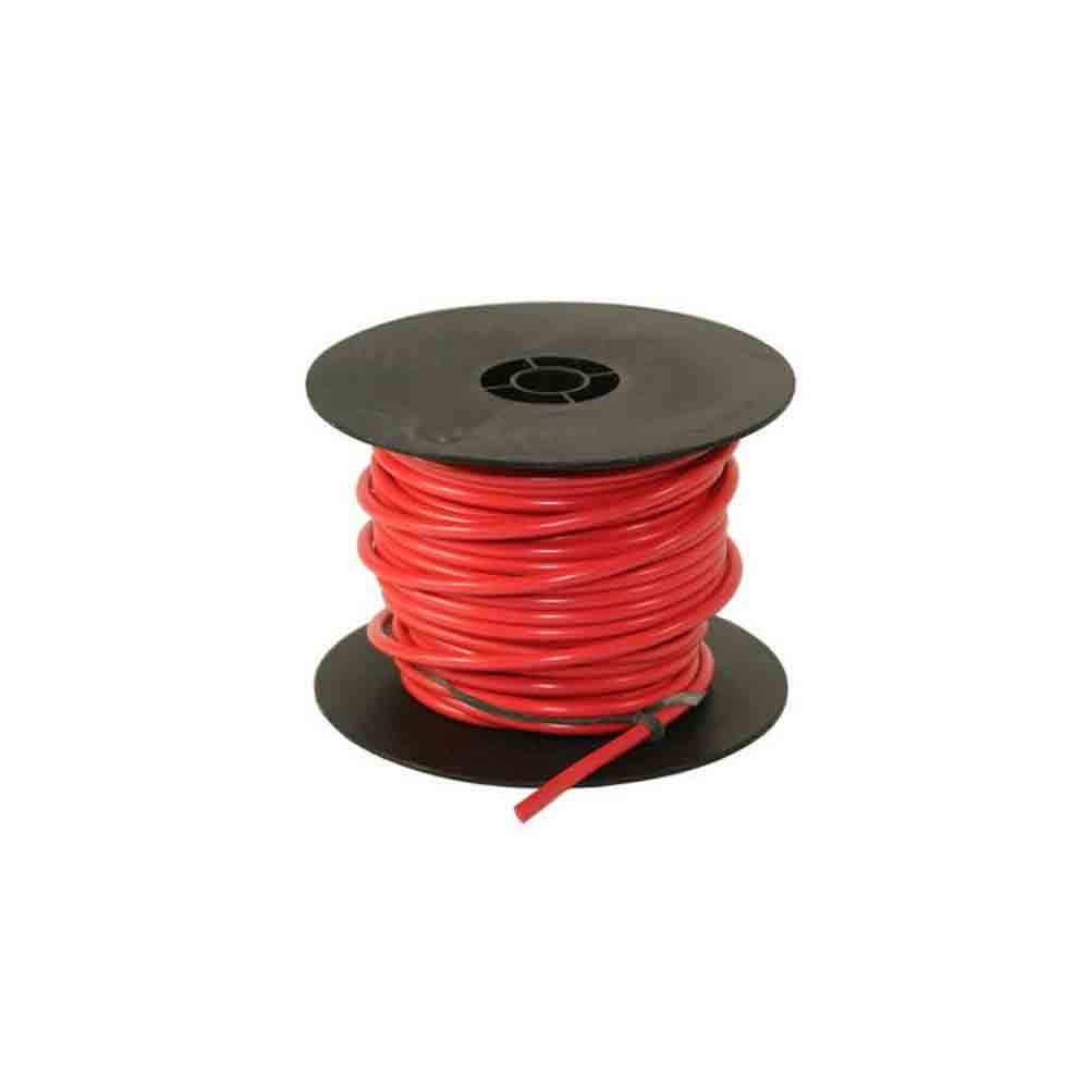 8 Gauge, 100 FT Red Wire