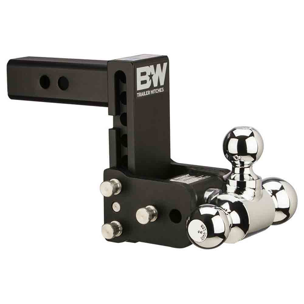 Tow & Stow Tri-Ball Ball Mount for 2-1/2 Inch Receivers, 1-7/8