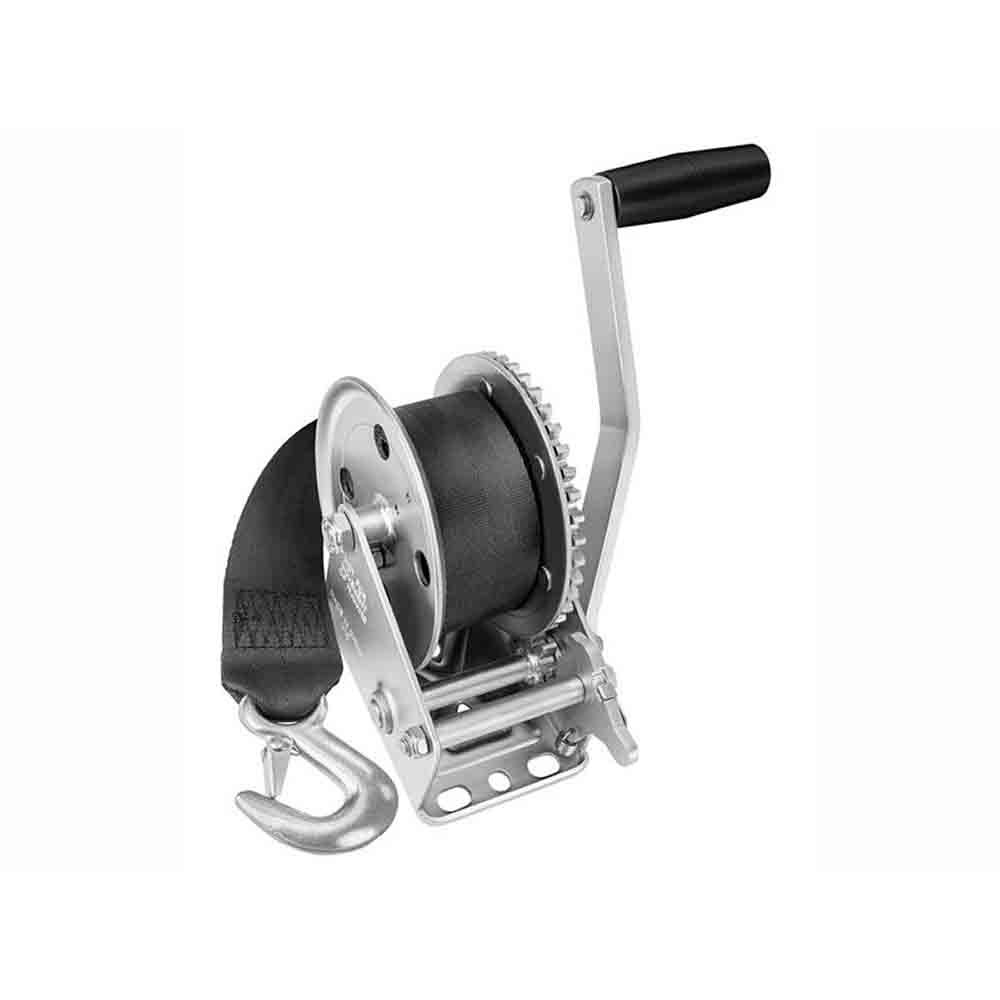 Fulton Trailer Winch, Single-Speed, 1,500 lbs. Capacity, 20 ft. Strap