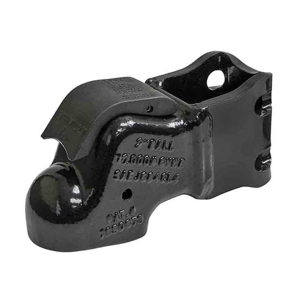 Demco 2 Inch Ball EZ-Latch Composite Handle, 3 Inch Channel Trailer Coupler - 10,000 lb. Capacity
