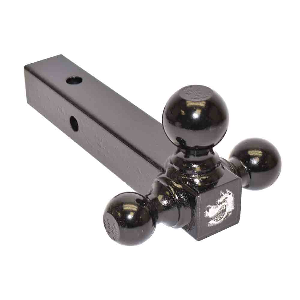 Solid Shank Tri-Ball Ball Mount