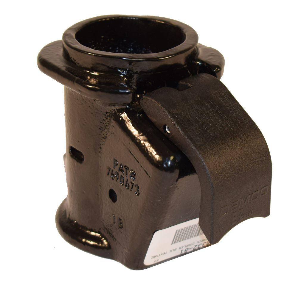 Demco EZ-Latch Cast Gooseneck Coupler Head Assembly Only, 30,000 lbs. Gross Towing Capacity