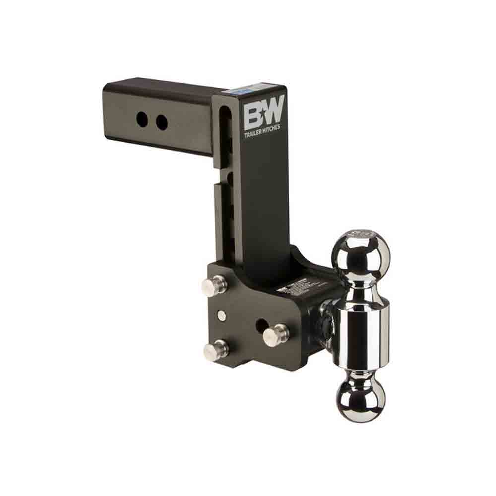 Tow & Stow Double-Ball Ball Mount for 2-1/2 Inch Receivers - 7-1/2