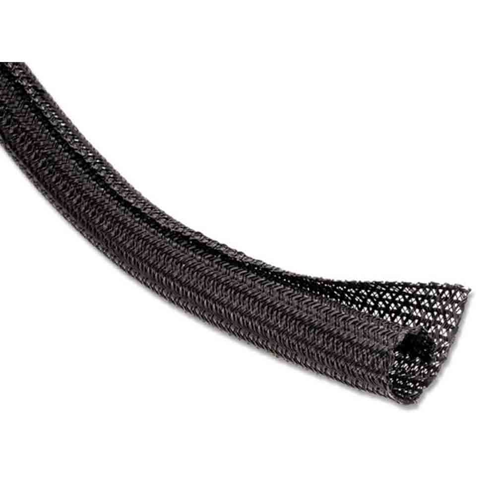 Braided Split Sleeving - 1/2 Inch Inside Dimension - 50 Feet