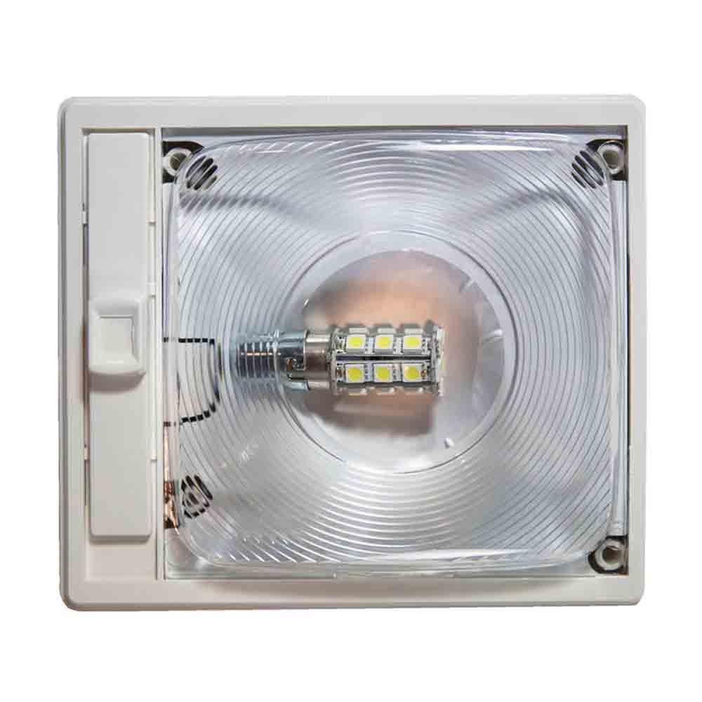 12-Volt Single LED Interior Light - Optic Lens