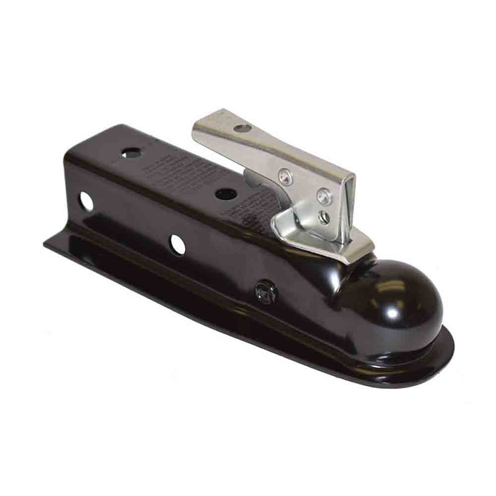 Fulton Straight Tongue Coupler fits 2" Ball - 2" Wide Tongue
