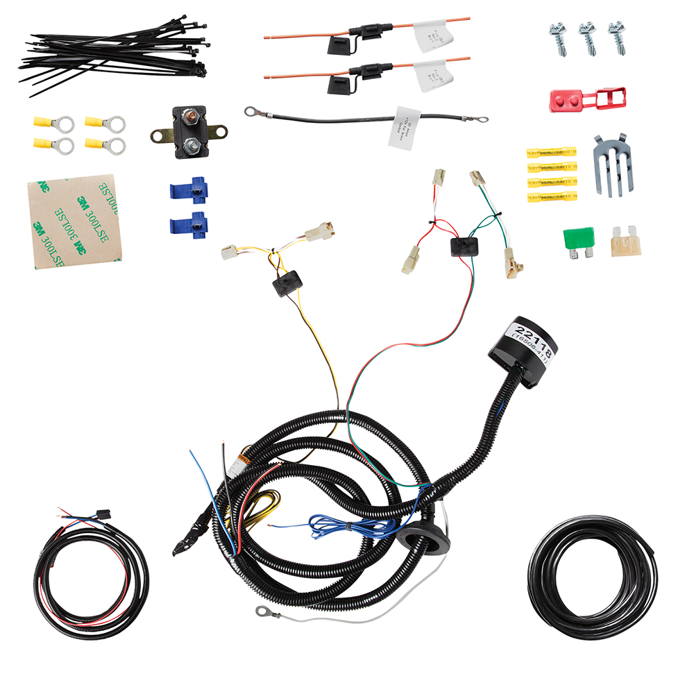 Tow Harness, 7 Way Complete Kit fits Select Toyota Sienna (Except SE models)