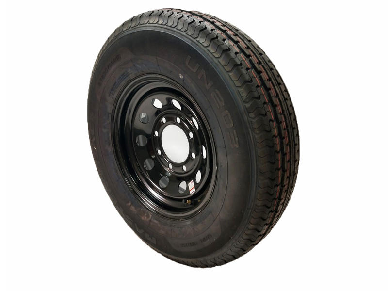 16 inch Trailer Tire on 8 Lug Modular Wheel Assembly