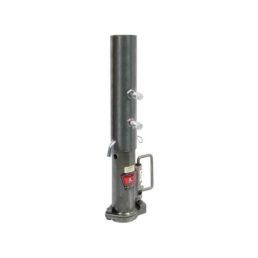 Gooseneck Coupler, fits 2-5/16 Inch Diameter Hitch Ball, 30,000 lbs. Gross Towing Capacity, Round Post