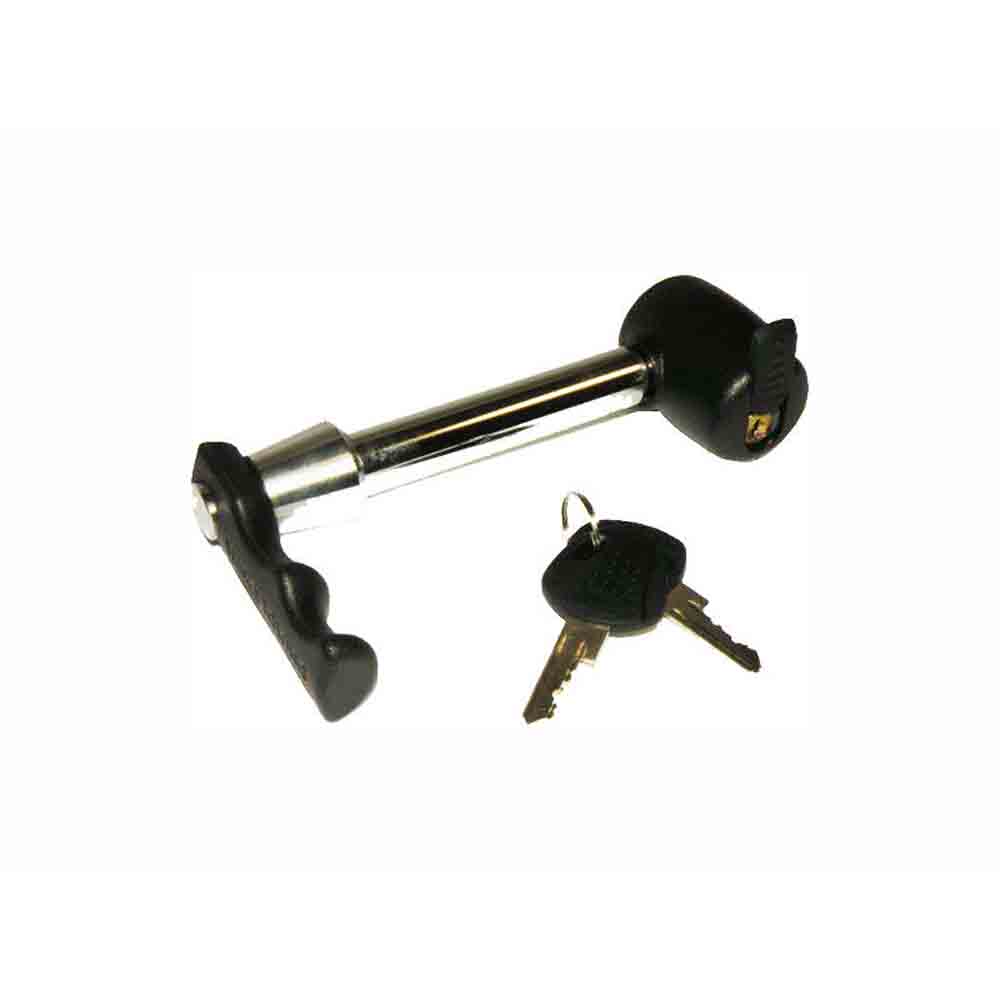 Chrome Suregrip L-Handle Hitch Pin Lock