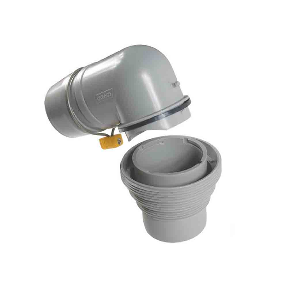 Easy Slip RV Sewer Elbow and 4-in-1 Adapter