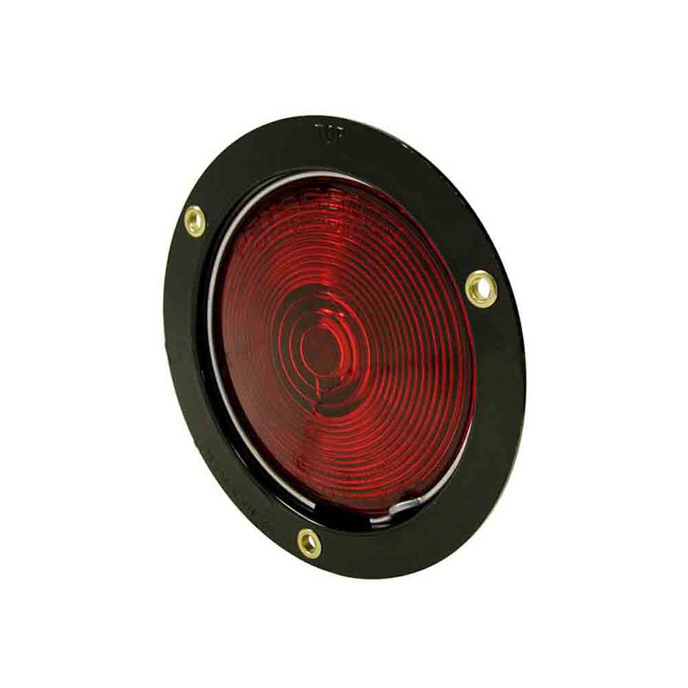 4 Inch Round Flush-Mount Red Tail Light