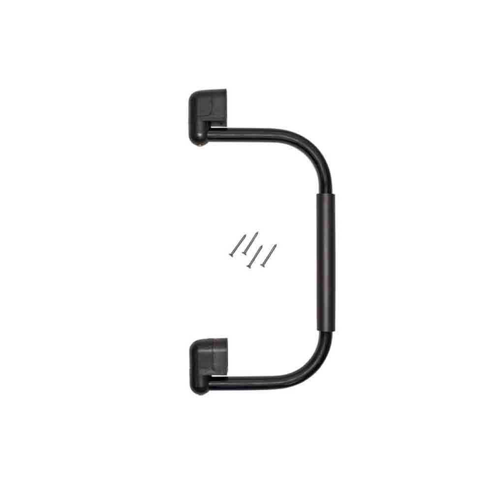 RV Grab Handle, Fold-Away, Short, Black
