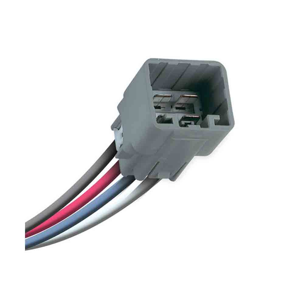 2005-2007 Ford F-550, F-450, F-350, F-250 Super Duty Plug-In Simple Brake Control Connector for Hopkins Brake Controls