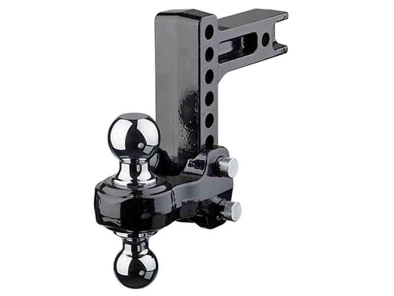 Fastway Flash SSBM Solid Steel Ball Mount - 2-1/2" Shank - 6" Drop/ 5" Rise