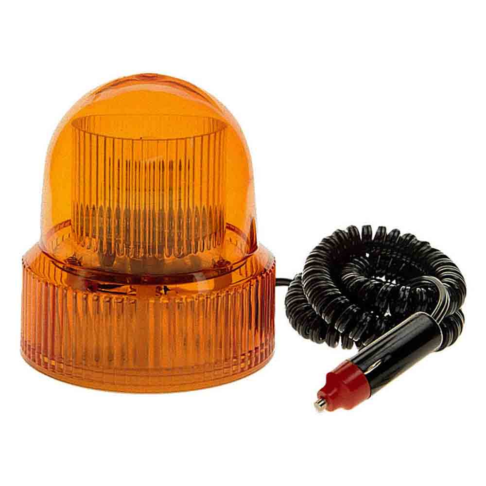 Magnetic Mount Flashing Amber Beacon