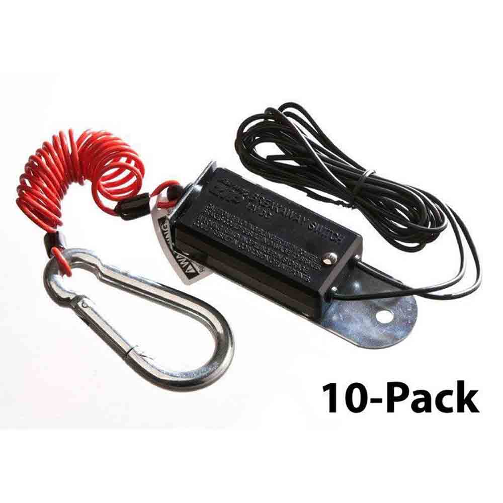 ZIP Breakaway 4 Foot Cable & Nylon Breakaway Switch - 10-Pack