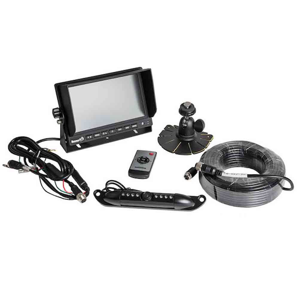 Rear Observation System with License Plate Night Vision Backup Camera