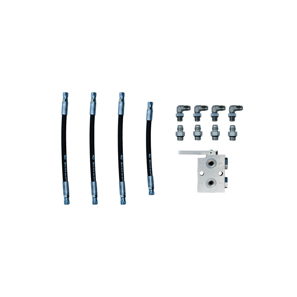 Bumper Pull Dump Trailer Conversion Kit for Tradesman 7K Trailer Jack - 17 Inch