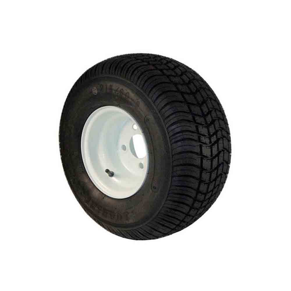 8 inch Trailer Tire and Wheel Assembly - 4 on 4