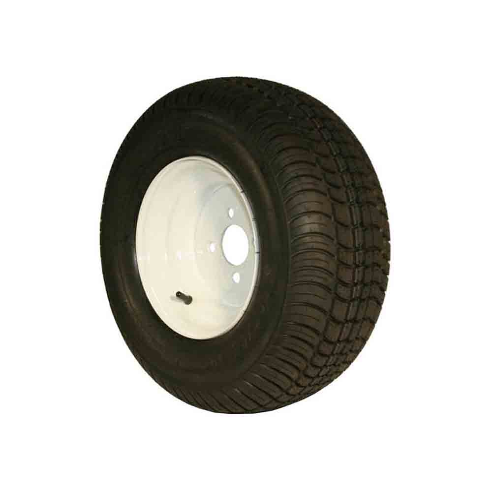 10 inch Trailer Tire and Wheel Assembly - 4 on 4