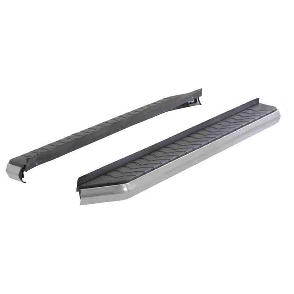 Select Cadillac, Chevrolet, Dodge, GMC, Nissan SUV Models Aries AeroTread 5 Inch Running Boards (No Brackets)
