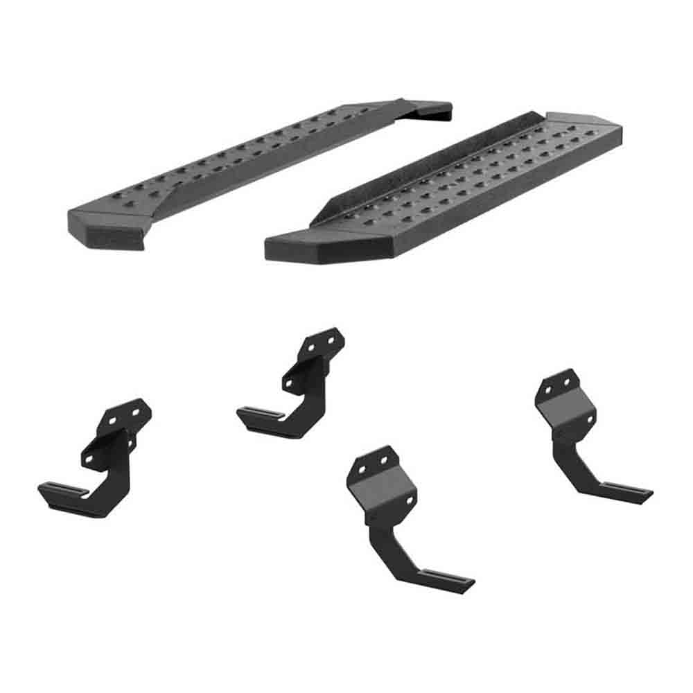 Select Ford F-150, F-250 SD, F-350 SD, F-450 SD, F-550 SD Models Aries RidgeStep 6 1/2 Inch Running Boards