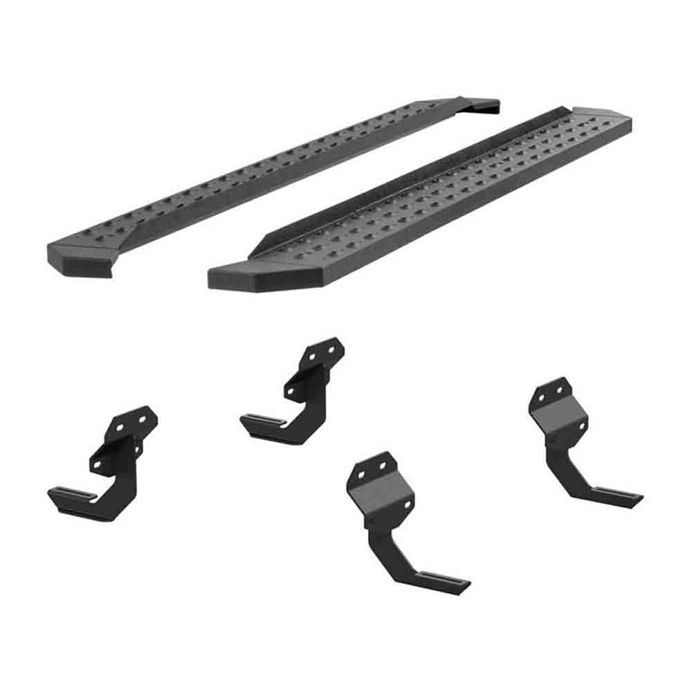 Select Ford F-150, F-250 SD, F-350 SD, F-450 SD, F550 SD Models Aries RidgeStep 6 1/2 Inch Running Boards