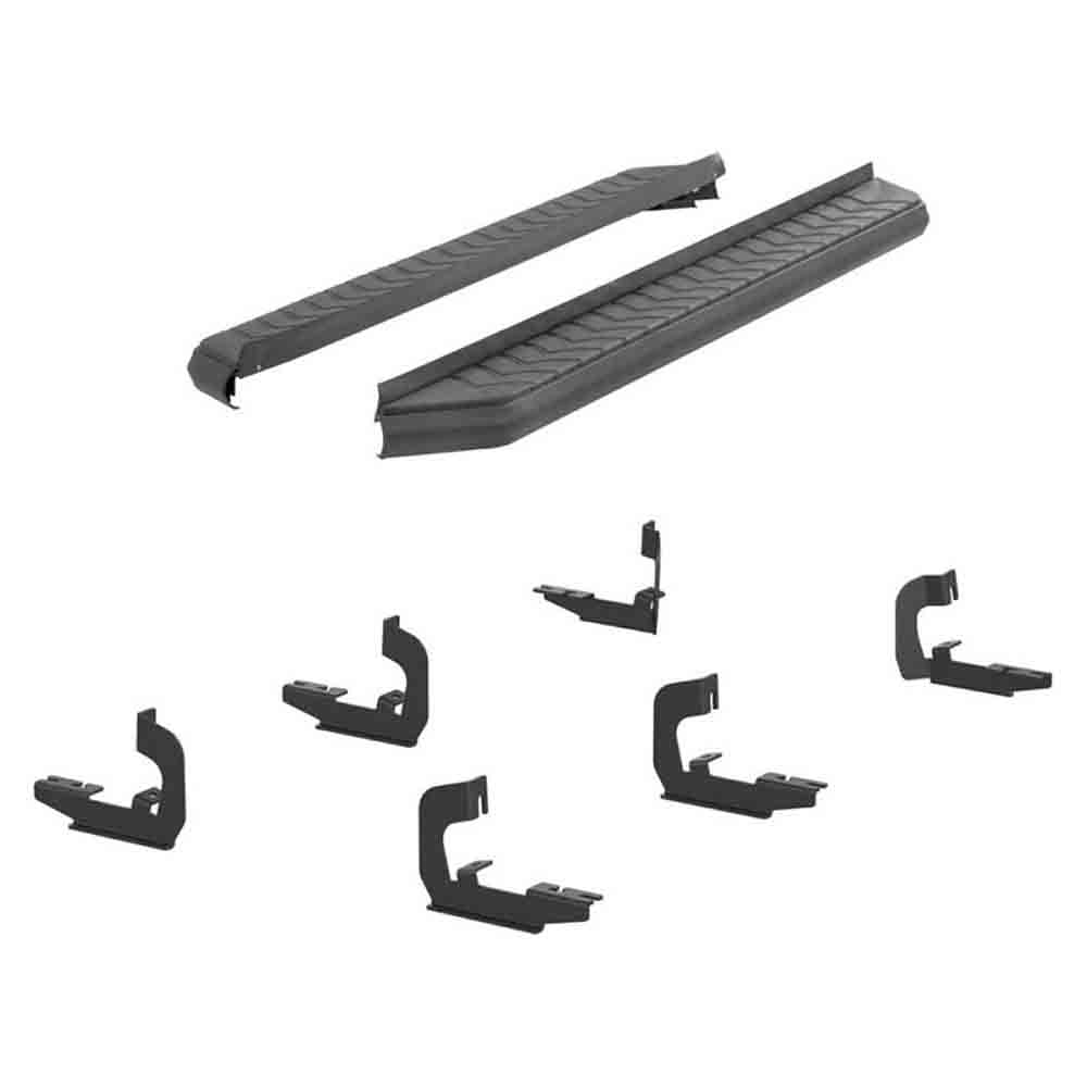 Select Cadillac Escalade, Chevrolet Tahoe, GMC Yukon Aries AeroTread 5 Inch Running Boards