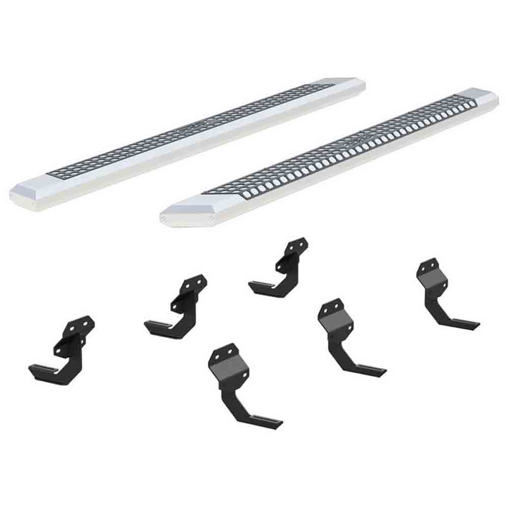 Select Ford F-150, F-250 SD, F-350 SD, F-450 SD, F-550 SD Pickups Aries AdvantEDGE 5 1/2 Inch Side Bars
