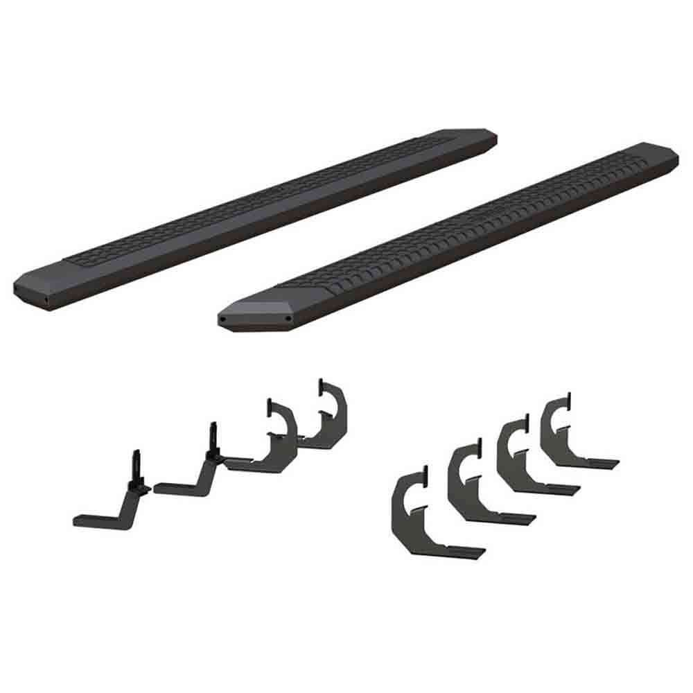 2007-2019 Chevrolet Silverado, GMC Sierra Crew Cab Pickups (Diesel) Aries AdvantEDGE 5 1/2 Inch Side Bars