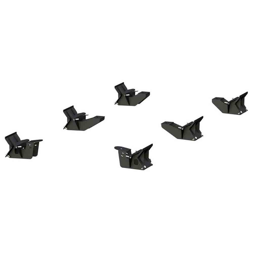 Select Jeep Wrangler Models Aries Mounting Brackets for ActionTrac