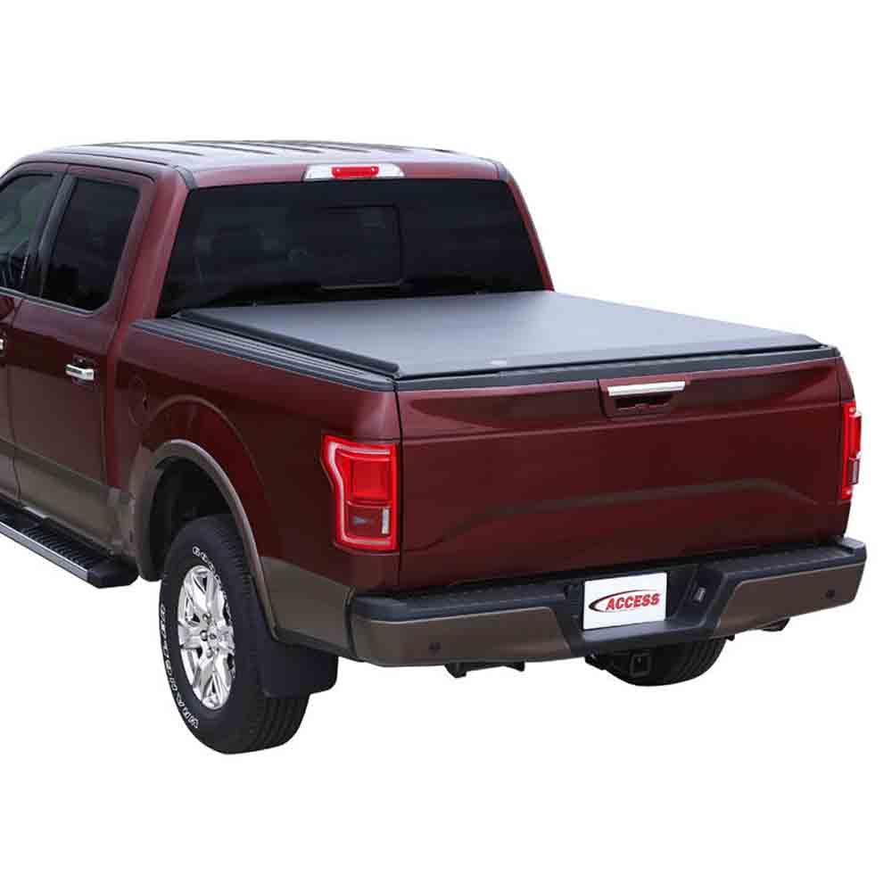 Select Chevrolet Silverado, GMC Sierra Models with 8 Ft Bed (Dually) Access Limited Roll-Up Tonneau Cover