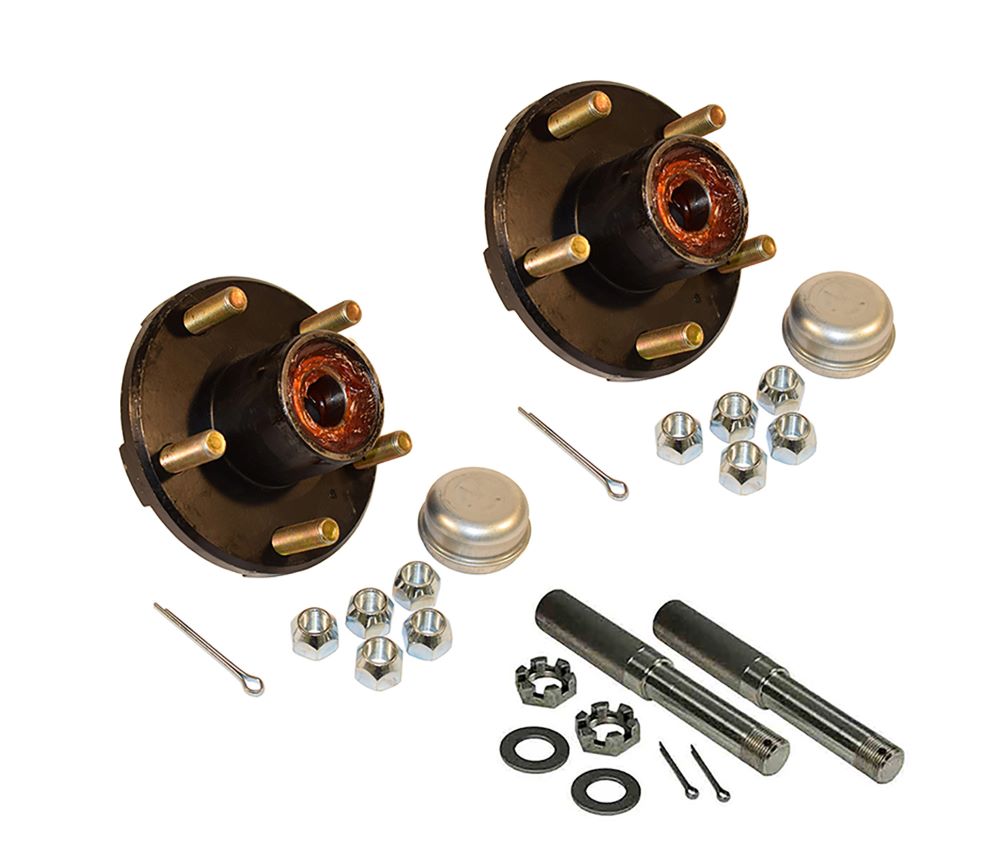 PRE-GREASED AXLE KIT - 2000# - 5 ON 4.5