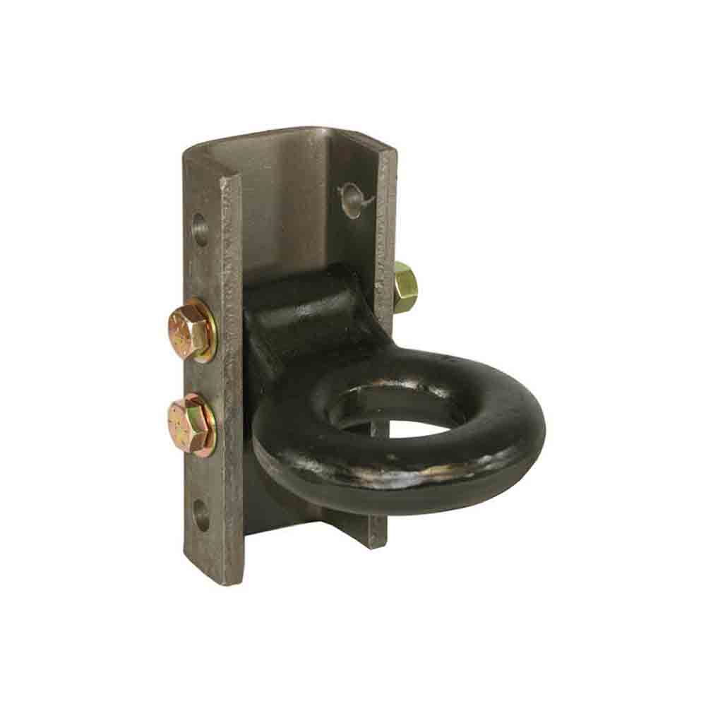 Wallace Forge Adjustable Forged Tow Ring with 3 Position Channel Assembly - 30,000 lbs. Tow Capacity