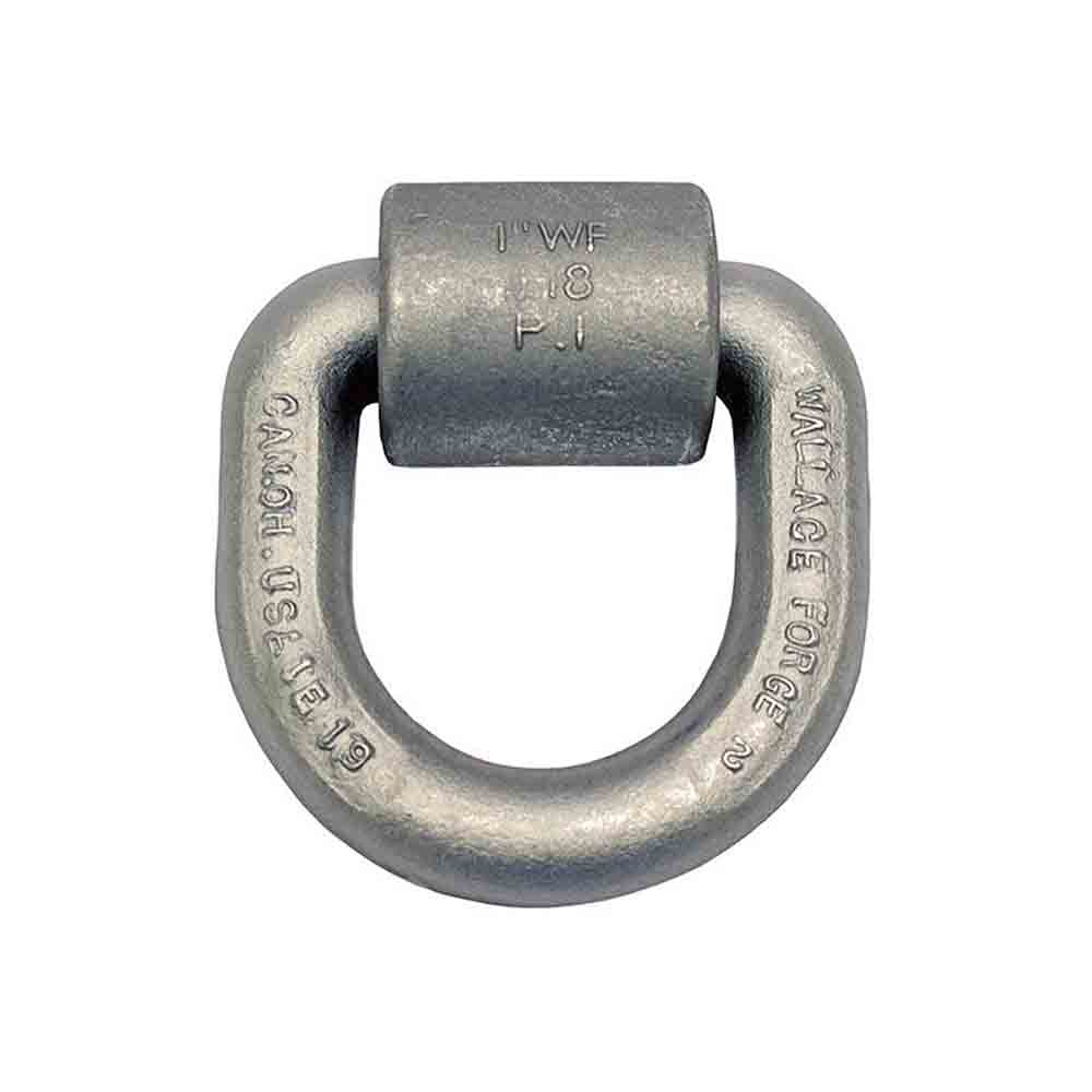 Heavy Duty, Weld-On, 1 inch Forged Tie-Down D-Ring