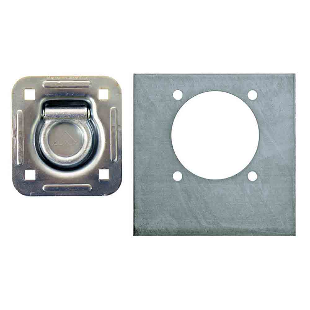 Tie-Down Ring with Backing Plate