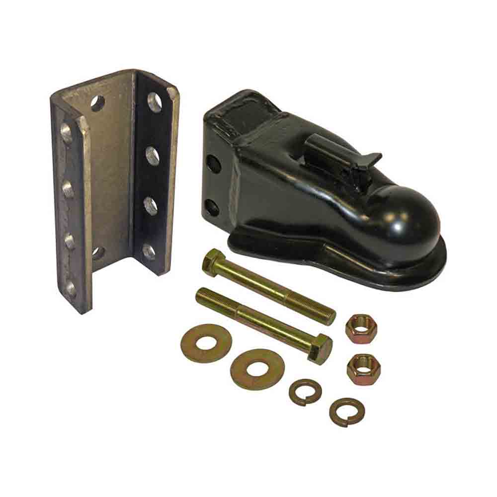 Stamped Steel Adjustable Channel Mount Coupler for 2-5/16