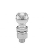 Chrome Trailer Hitch Ball - 2-5/16", 20,000 lbs. Capacity, 1-1/4" x 2-3/4" Shank