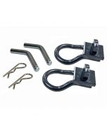 Safety Chain Bracket Kit for Fifth Wheel Rails