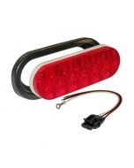 Oval LED Trailer Tail Light Kit - 6 inch