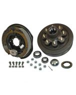 8-Bolt on 6-1/2 Inch Bolt Circle - 12 Inch Hub/Drum With Electric Brake Assembly - Drivers Side