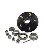 Trailer Hub Assembly 5 on 4-1/2" Bolt Circle, 1,750lb Capacity for 1-3/8" To 1-1/16" Tapered Spindles