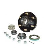 Trailer Hub Assembly 6 on 5-1/2" Bolt Circle, 3,000lb Capacity for Tapered Spindle