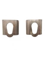 Rigid Hitch (RHTD-20) Weld-On Tie Down Brackets (Pair) - Made in USA