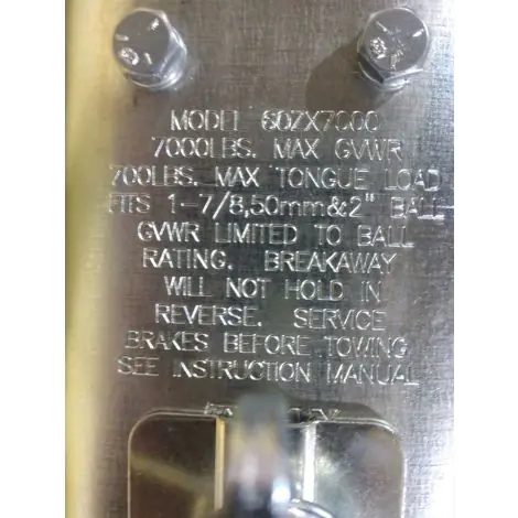 Dexter / Titan Model 60 Disc Brake Actuator, Latch Down