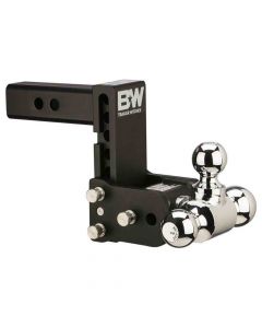 Tow & Stow Tri-Ball Ball Mount, 5" Drop, 1-7/8", 2" & 2-5/16" Hitch Balls, fits 2" Receiver Hitch