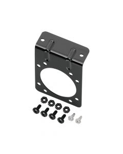 Mounting Bracket for 7-Way Flat Pin Connector, Vehicle End, Includes Screws and Nuts (Replaced 57-BL)